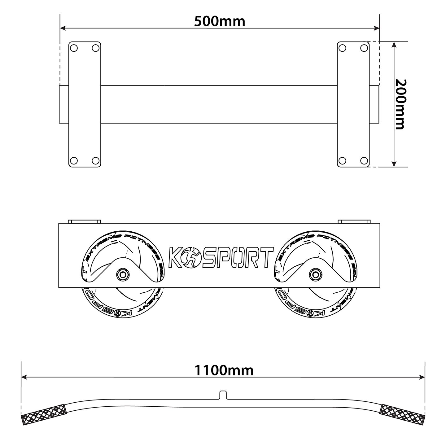 Cable Pulley System K-Sport KSH013