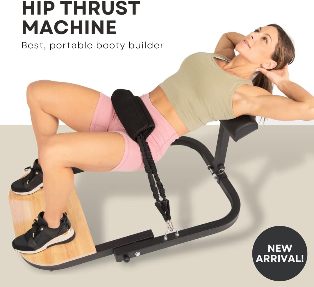 Folding Hip Thrust Machine